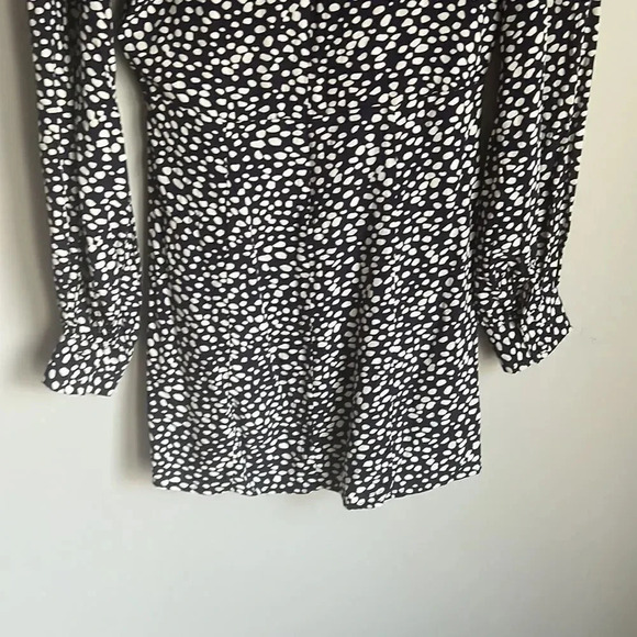 Privacy Please x revolve Geneva Mini Dress in Navy Not Dot - Picture 5 of 11